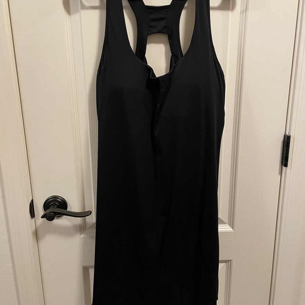 HALARA Racerback Dress with Pockets, Shorts, and Padded Chest